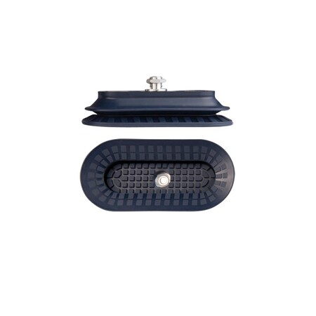 Fipa Bellows vacuum cup oval 145x70 mm, NBR blue, fitting M14x1.5-male 138.145x70.045.1